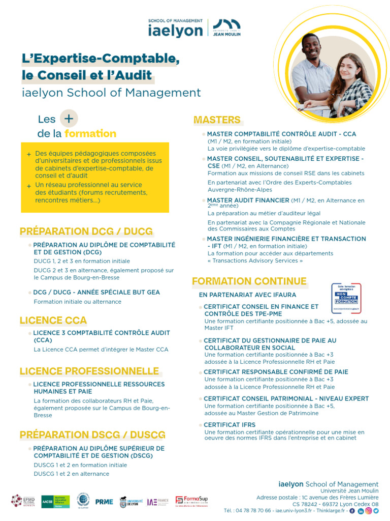 Formations en Expertise-Comptable et Audit | PDF | Audit | Business