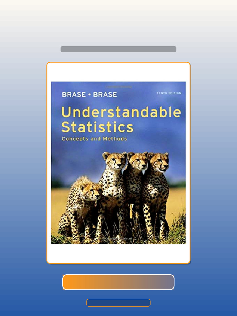 Understandable Statistics Concepts and Methods 10th Edition by Charles Henry Ebook and TestBank ...