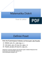 5. Matematika Diskrit - Poset