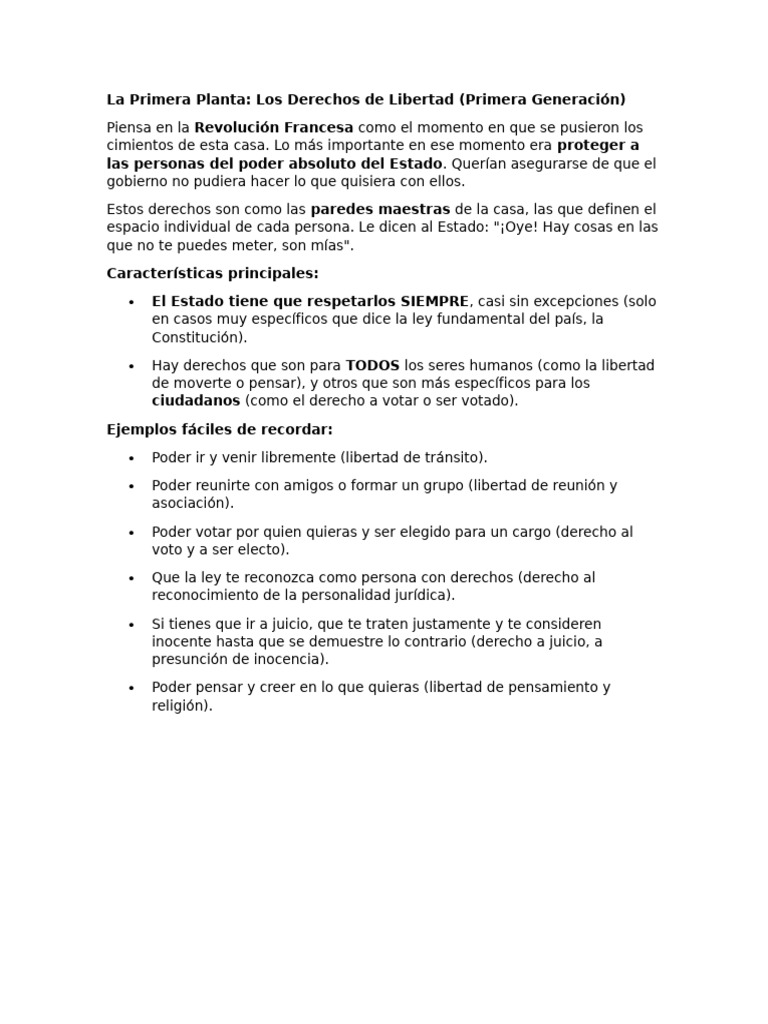 Generaciones de Derechos Humanos | PDF | Derechos | Libertad