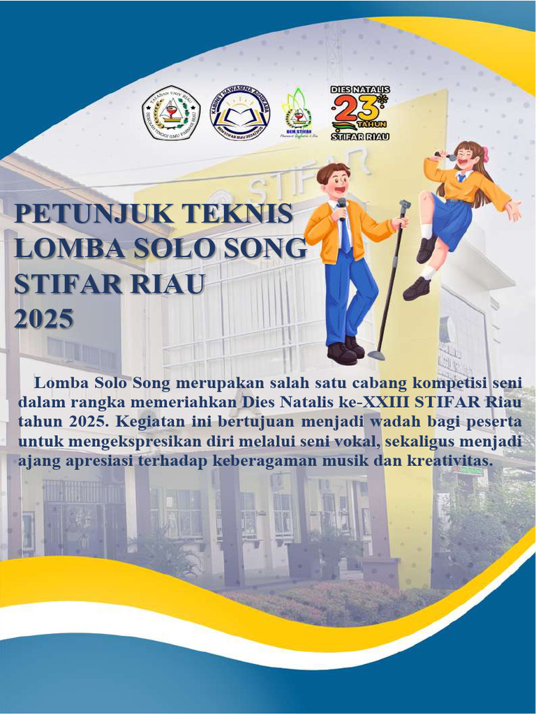 Lomba Solo Song STIFAR Riau 2025 | PDF