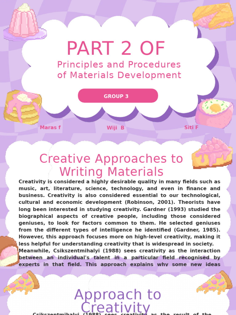 Creative Approaches to Language Materials | PDF | Creativity | Learning
