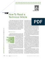 How to Read a Technical Article%281%29