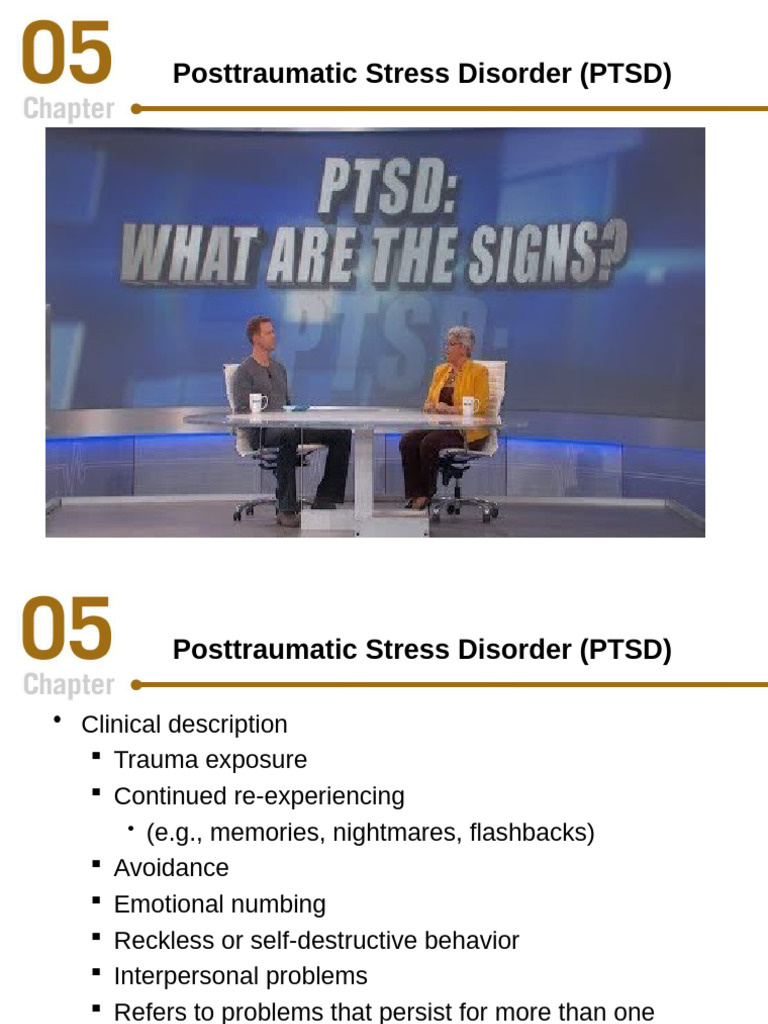 Understanding PTSD and Related Disorders | PDF | Obsessive–Compulsive ...