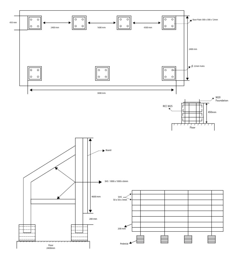 RCC Foundation and Floor Specifications | PDF