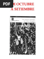 De Octubre a Setiembre