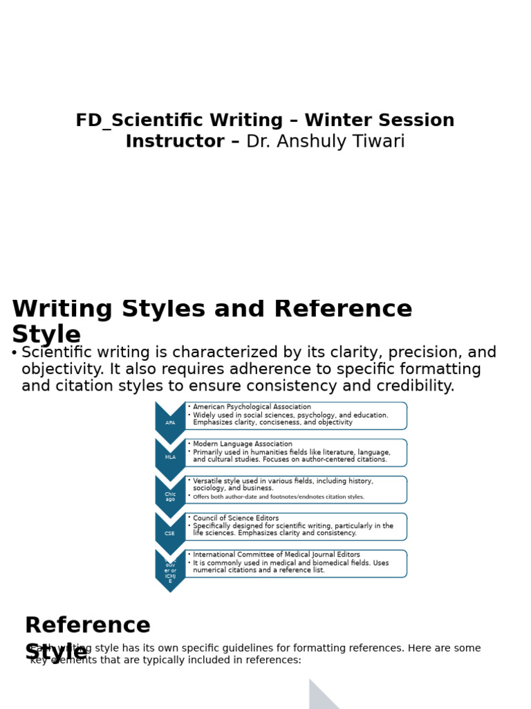 Presentation Week 3 | PDF | Apa Style | Citation