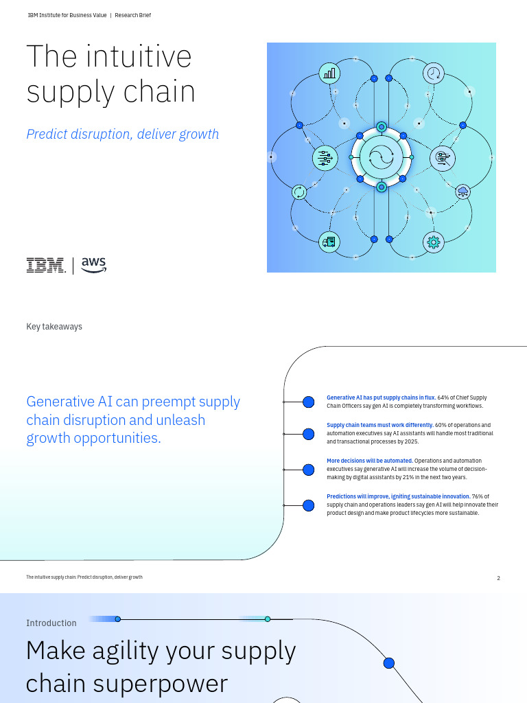 IBM's AI-Driven Supply Chain Insights | PDF | Artificial Intelligence ...