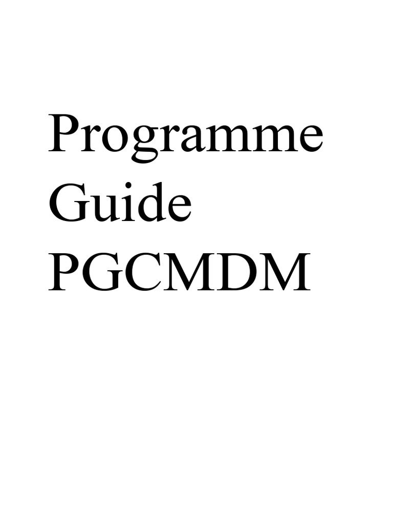 Programme Guide January 2024 PDF Cbrn Defense