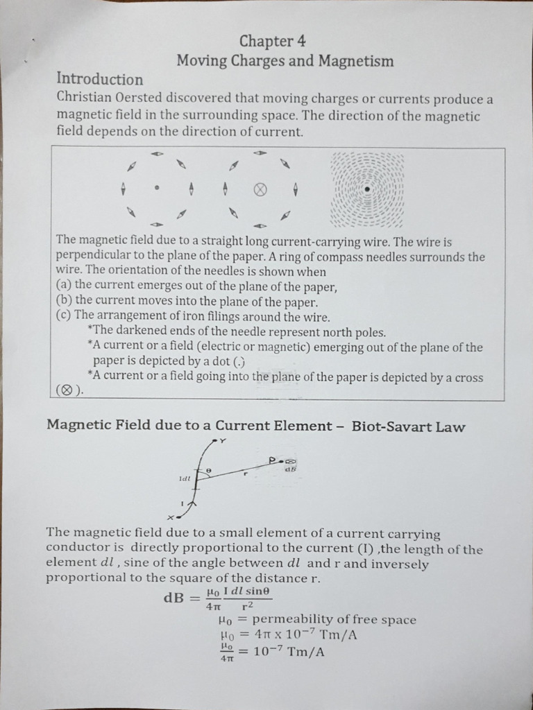 Physics Chapter 4 Notes | PDF