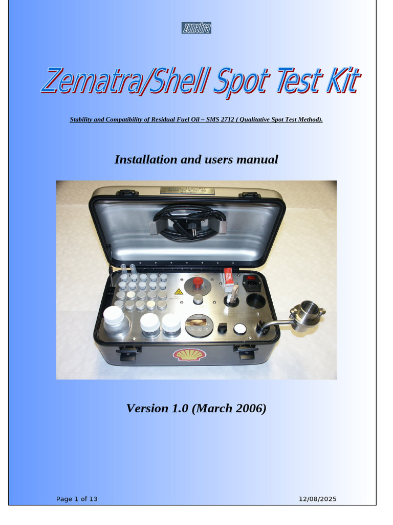 Shell Spot Kit Manual 2006 | PDF | Electrical Connector