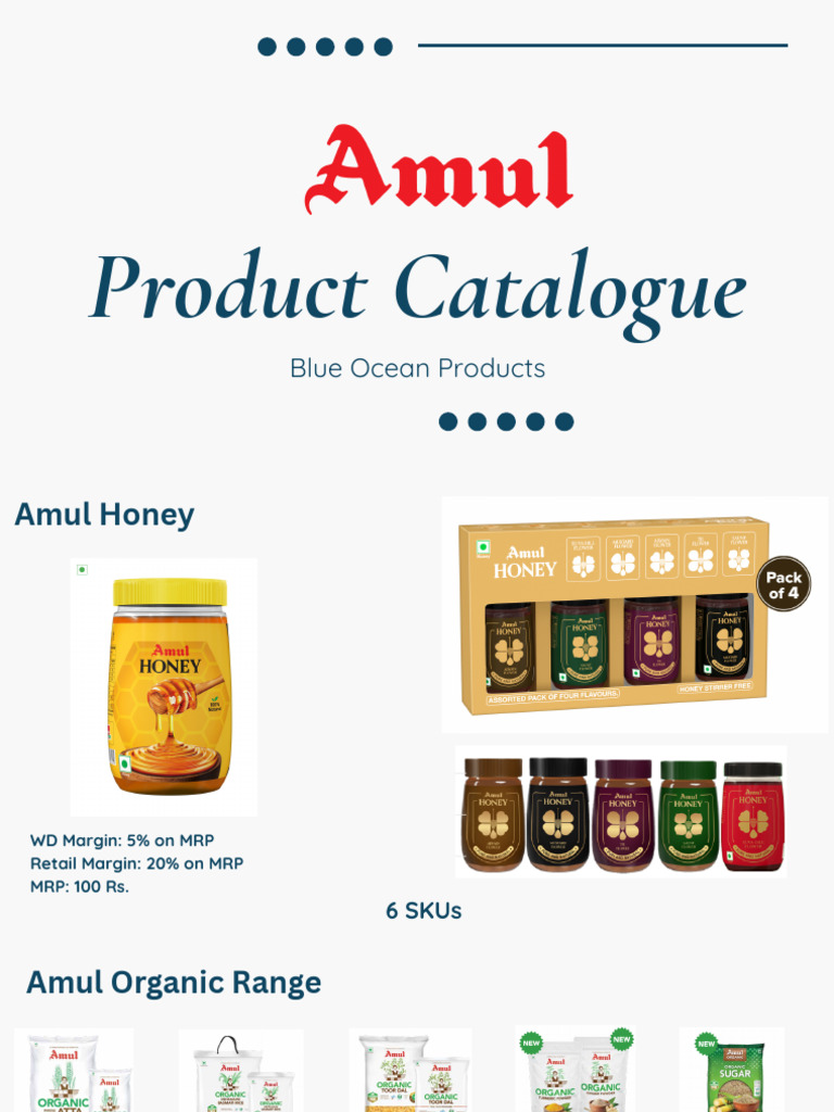 Amul Product Catalogue and Pricing | PDF | Cream | Western Cuisine