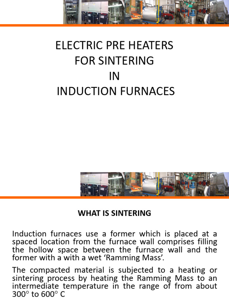 Electric Pre Heater Presentation | PDF | Sintering | Materials