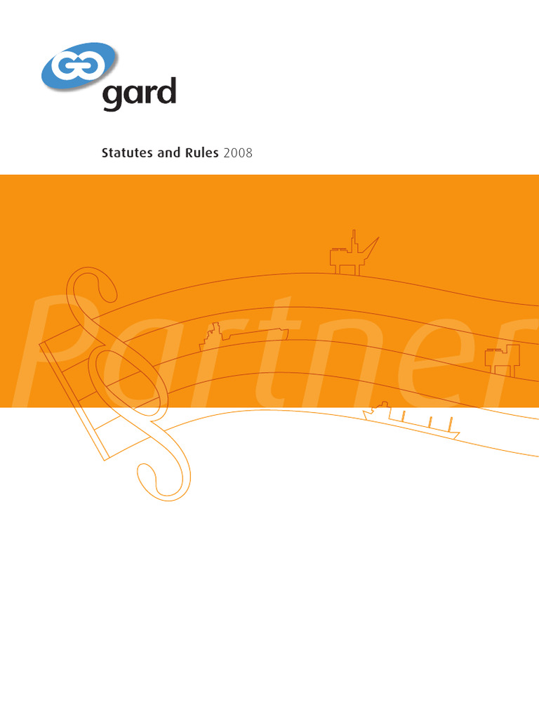 Gard Statutes and Rules 2008 | PDF | Telephone Numbering Plan ...