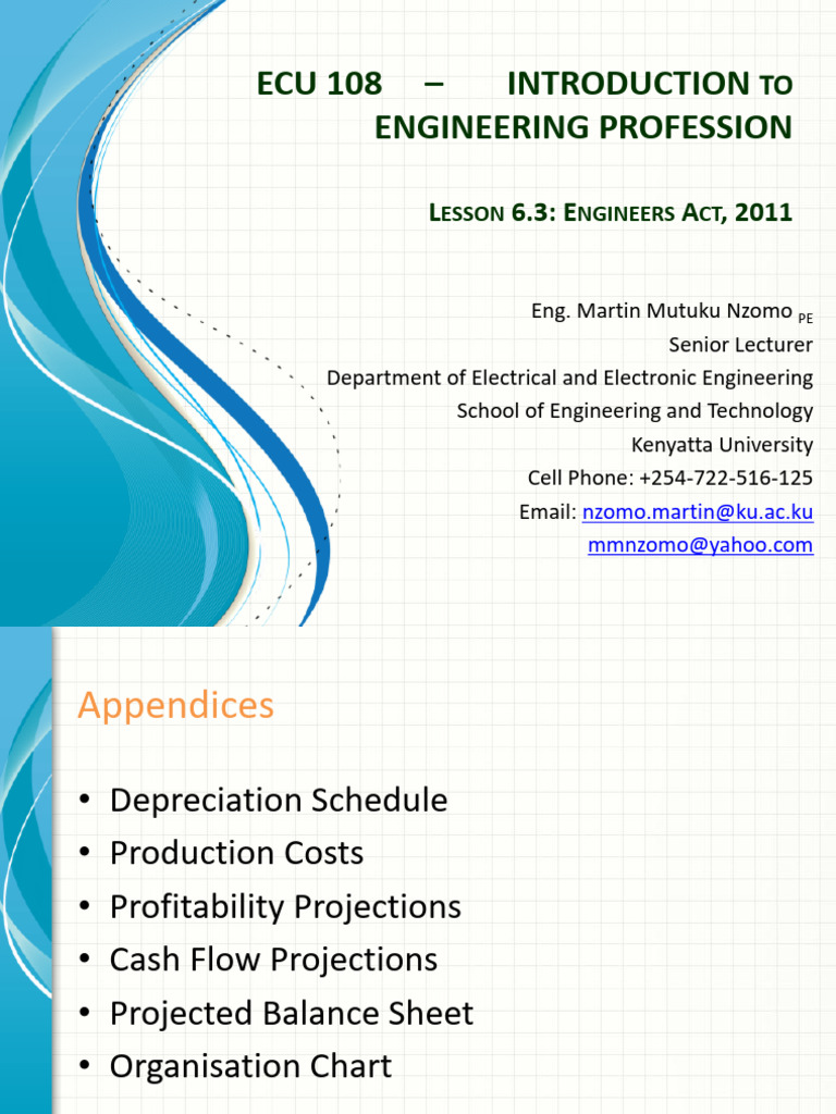 Overview of Engineers Act 2011 | PDF | Engineer | Engineering