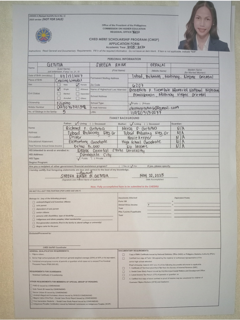Application Form | PDF