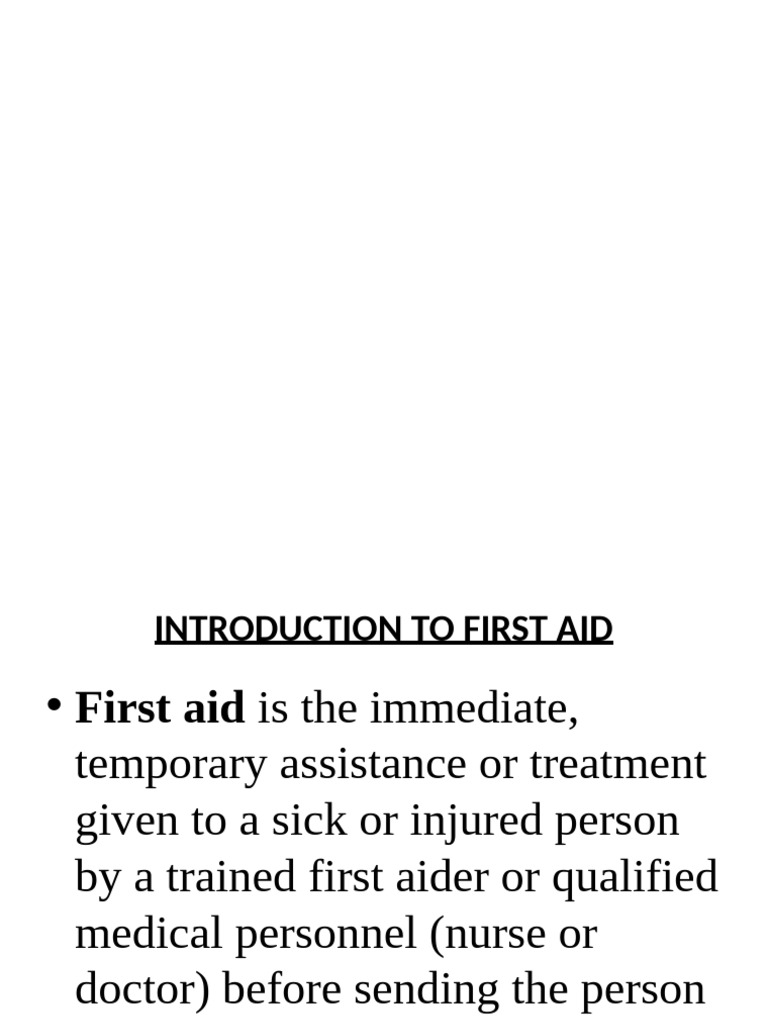 First Aid Essentials: A Comprehensive Guide | PDF | Cardiopulmonary ...