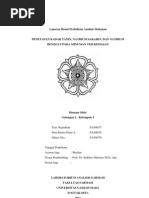 Download Laporan Resmi Praktikum Analisis Makanan Minuman Tian 121211 by Tian Nugraheni SN90065217 doc pdf