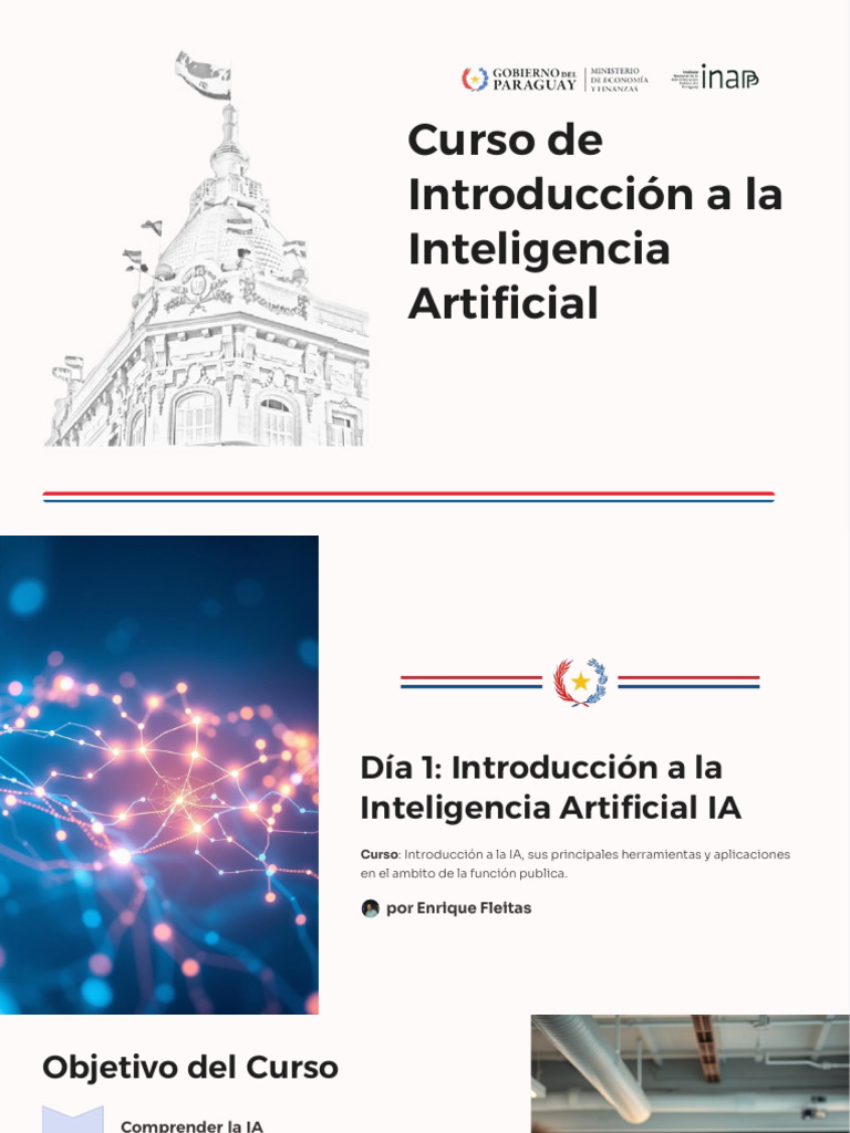 Curso de IA en la Función Pública | PDF | Inteligencia artificial ...