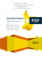 Scientific Report: Making Banana Skin Jam