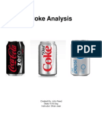 Coke Analysis Cover