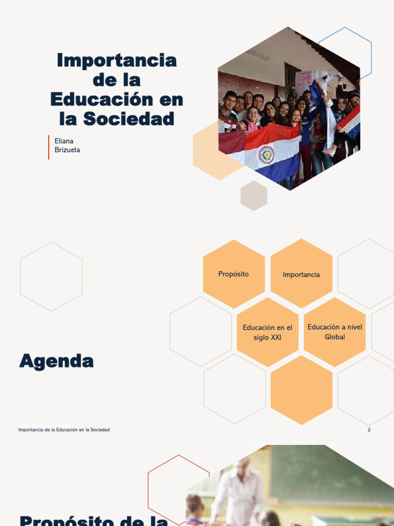 Importancia de la Educación en la Sociedad | PDF | Sociedad | Aprendizaje