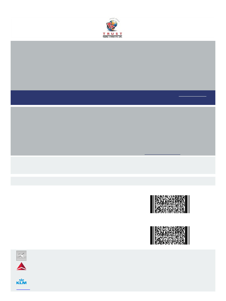Delta Flight Itinerary for Pankaj Kumar | PDF | Airlines | Civil Aviation