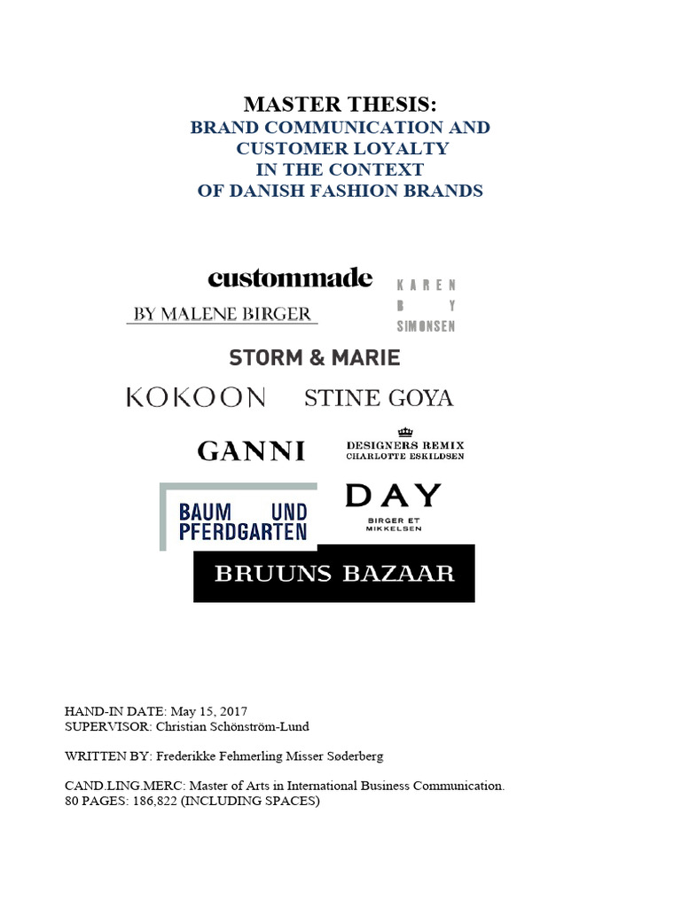Master Thesis Final Til Upload PDF | PDF