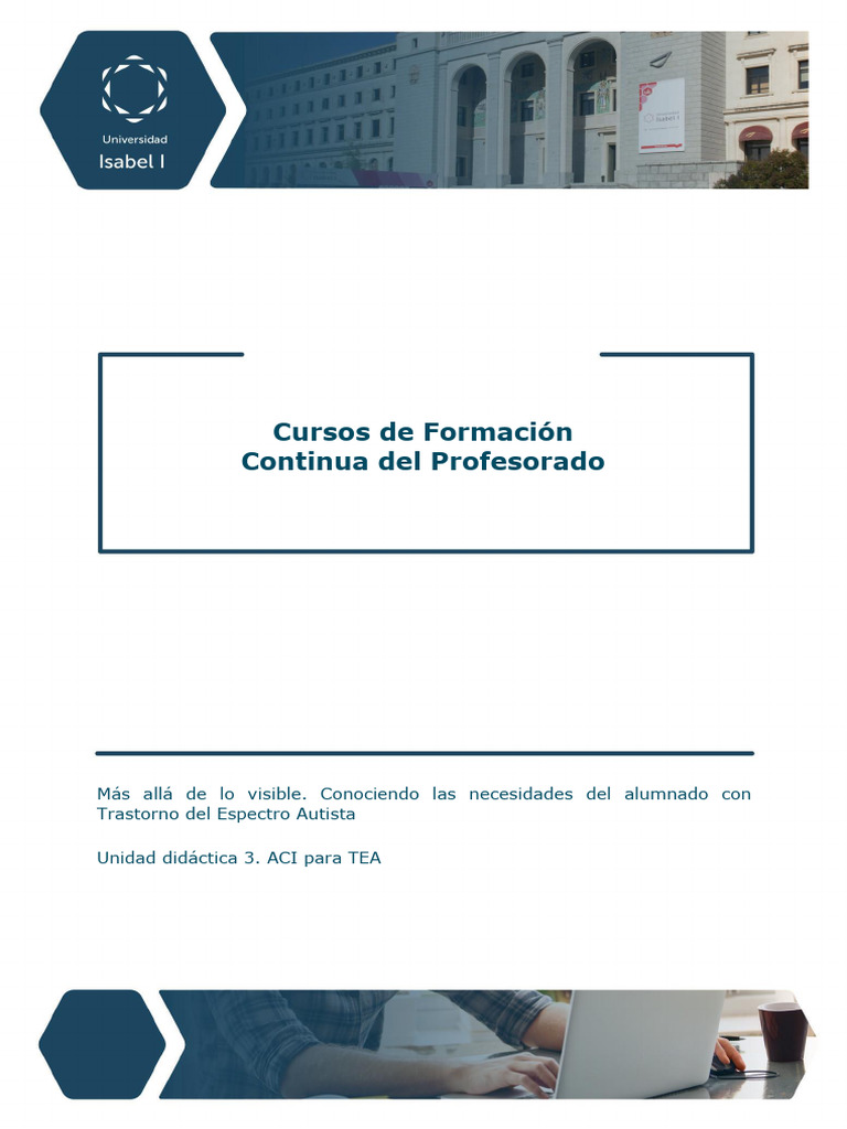ACI para TEA: Estrategias Inclusivas | PDF | Plan de estudios | Evaluación