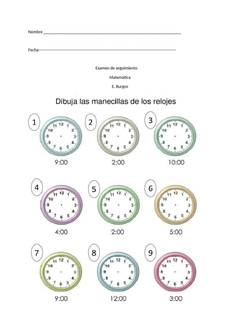 Repaso de Pruebas Metas 5 Mat | PDF