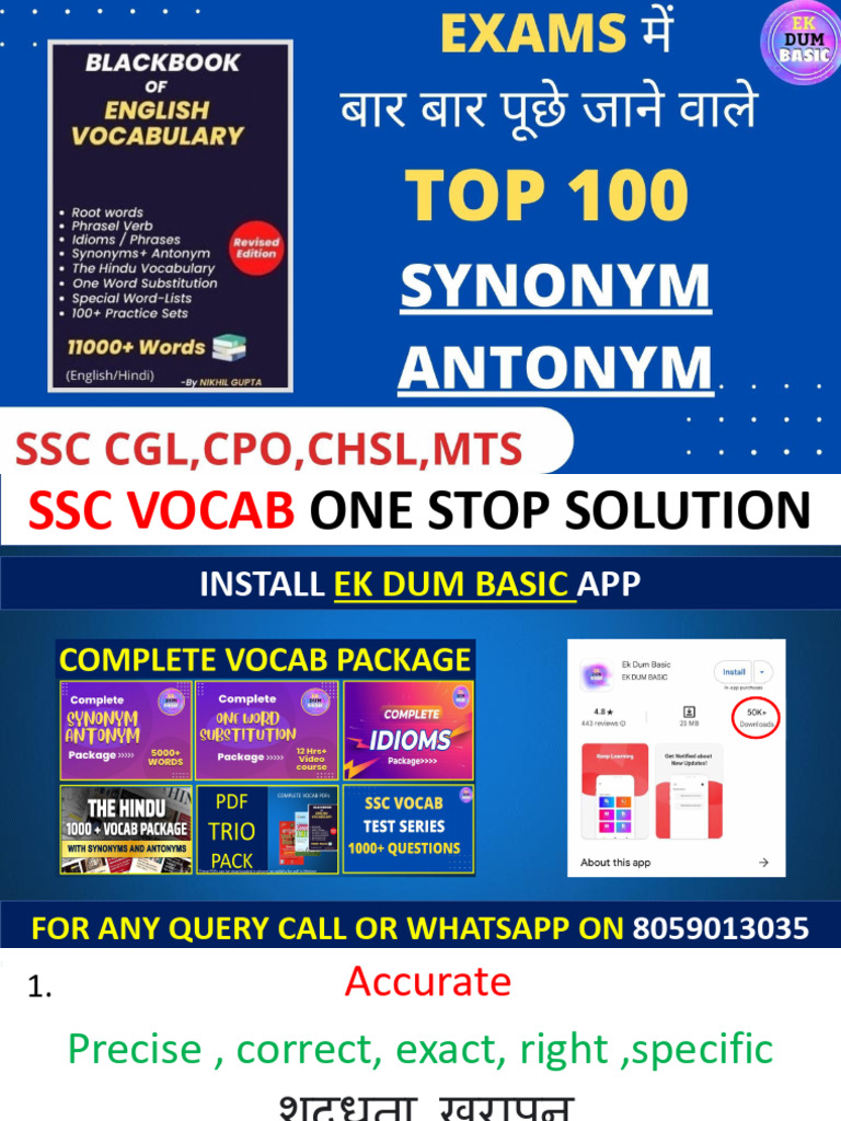TOP SYNONYMS AND ANTONYMS visual data 7