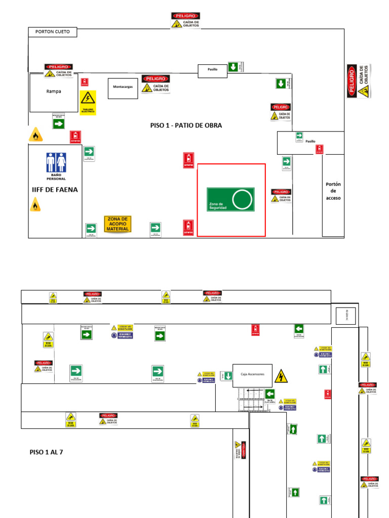 Mapa de Riesgo Escolar Ejemplo | PDF