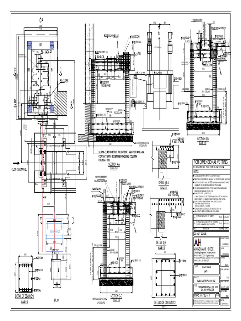 Foundation Details for GRPF Expansion | PDF