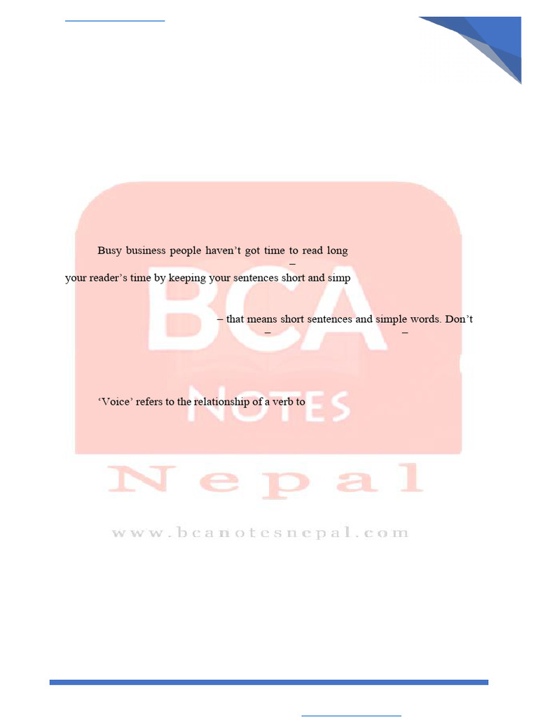 Business Communication Writing Tips | PDF | Memorandum | Fax
