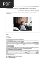 A Educação no Brasil em uma perspectiva de transformação