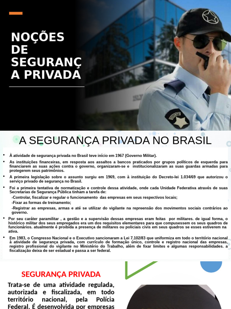 Deveres e Direitos do Vigilante | PDF | Brasil | Ciência militar