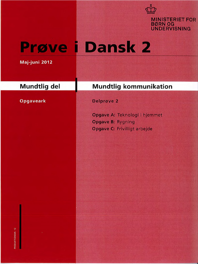 PD2 Maj 2012 MDT - Billeder | PDF