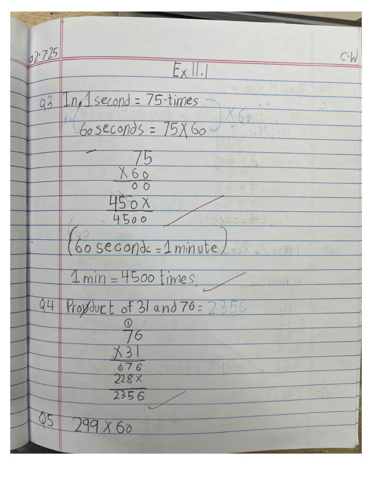 Multiplication | PDF