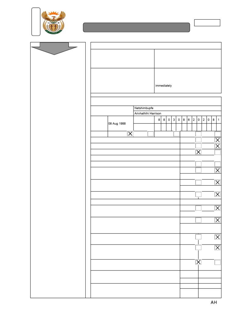 Z83 Application Form Guidelines 2021 | PDF | Criminal Record | Justice