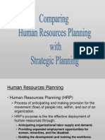 HRM360-2011-Summer-Chapter 03-Comparing HRP With Strategic Plan