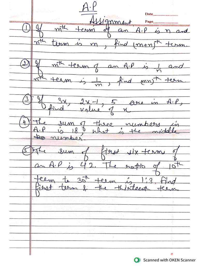 A.P Assignment | PDF
