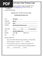 UWC 2025 Application Consent Form | PDF | Information | Social Ethics