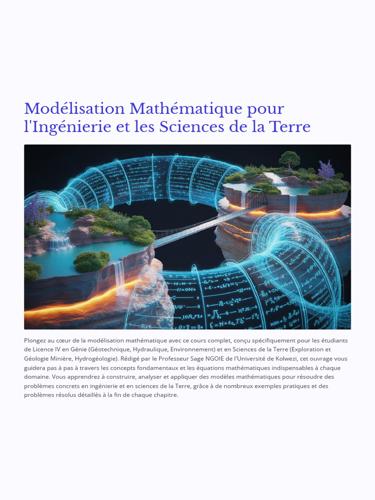 Modélisation Mathématique en Ingénierie | PDF | Optimisation ...