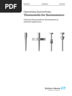 TM411 Manual for Hygienic Thermometers | PDF | Calibration | Temperature