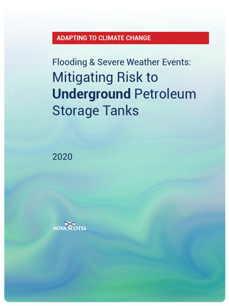 Mitigating Risks for Underground Tanks | PDF | Flood | Buoyancy