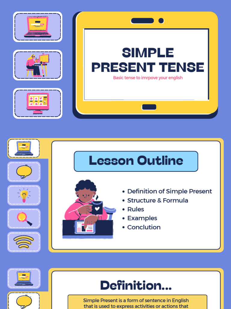 Mastering Simple Present Tense in English | PDF | Grammatical Tense ...