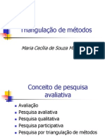 Triangulação de Métodos, PDF, Interações de disciplinas acadêmicas