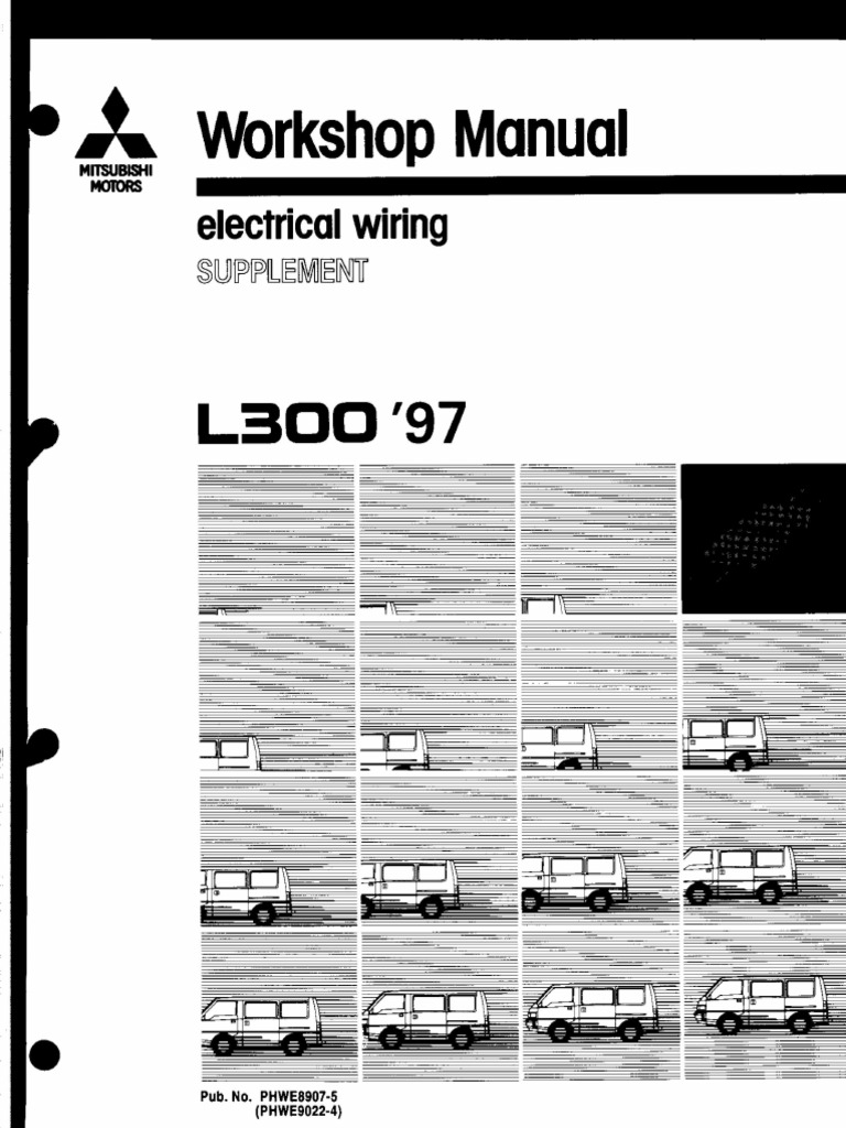 Mitsubishi Pajero Wiring Diagram Guide PDF Electrical Connector