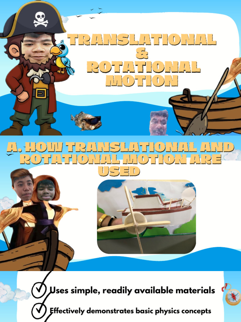 Understanding Motion: Translational & Rotational | PDF