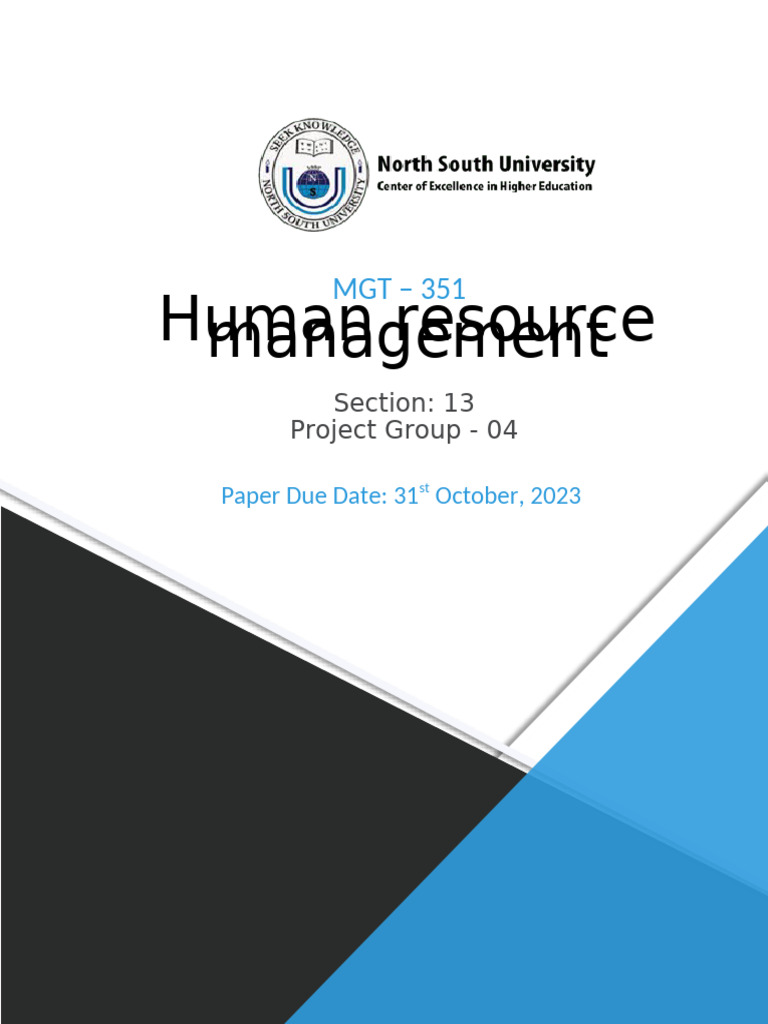 MGT351 Group 4 Section 13 Report | PDF | Business | Economies